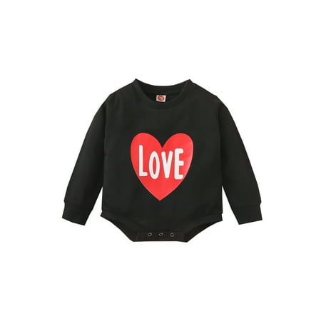 Calsunbaby Newborn Infant Baby Girl Boy Love Romper Bodysuit Sweatshirt Valentine s Day Spring Outfit Clothes 12-18 Months
Calsunbaby Newborn Infant Baby Girl Boy Love Romper Bodysuit Sweatshirt Valentine s Day Spring Outfit Clothes 12-18 Months