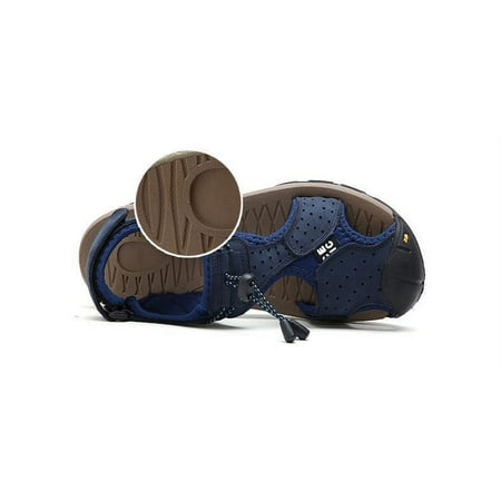 Men s Beach Sandals Casual Closed Toe Leather Sandals Adjustable Outdoor Walking Shoes
Men s Beach Sandals Casual Closed Toe Leather Sandals Adjustable Outdoor Walking Shoes