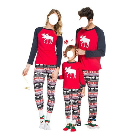 Fanvereka Xmas Matching Family PJs Set Dad Mom Kid Cartoon Reindeer Printed Christmas Red Green Nightwear
Fanvereka Xmas Matching Family PJs Set Dad Mom Kid Cartoon Reindeer Printed Christmas Red Green Nightwear