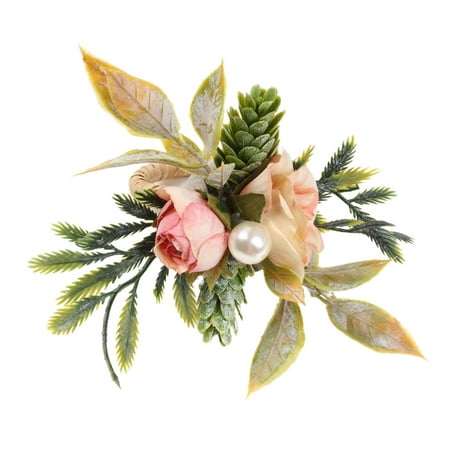 GadgetVLot Double Rose Pinecone Napkin Ring Silk Plastic Multicolor Silk Cloth Durable Table Accessories
GadgetVLot Double Rose Pinecone Napkin Ring Silk Plastic Multicolor Silk Cloth Durable Table Accessories