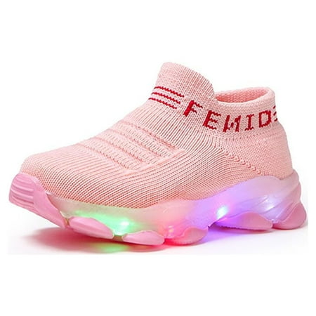 Zanvin Kids Sneakers on Clearance Children Baby Girls Boys Letter Mesh Led Luminous Casual Sport Shoes Pink 29
Zanvin Kids Sneakers on Clearance Children Baby Girls Boys Letter Mesh Led Luminous Casual Sport Shoes Pink 29