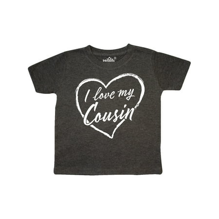 Inktastic I Love My Cousin in White Chalk Heart Gift Toddler Boy or Toddler Girl T-Shirt
Inktastic I Love My Cousin in White Chalk Heart Gift Toddler Boy or Toddler Girl T-Shirt