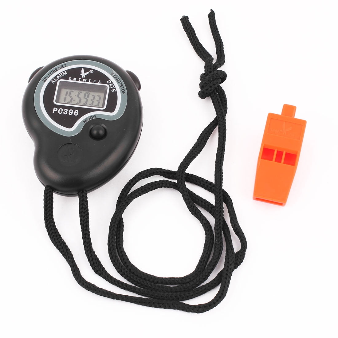 Training LCD Digital Chronograph Timer Stop Watch Stopwatch Whistle Set 2 in 1 | Walmart Canada