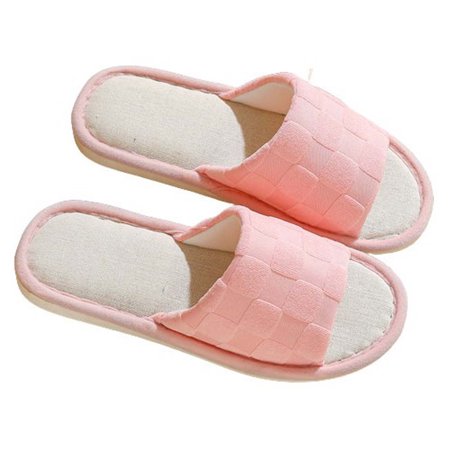 Fanxing 2023 Womens Mens Linen Blend Home Slippers Open Toe Summer Casual Slip On Slides Loungewear Comfortable House Slippers
Fanxing 2023 Womens Mens Linen Blend Home Slippers Open Toe Summer Casual Slip On Slides Loungewear Comfortable House Slippers