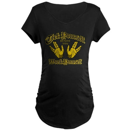CafePress - Trek Before You Wreck Yours - Maternity Dark T-Shirt
