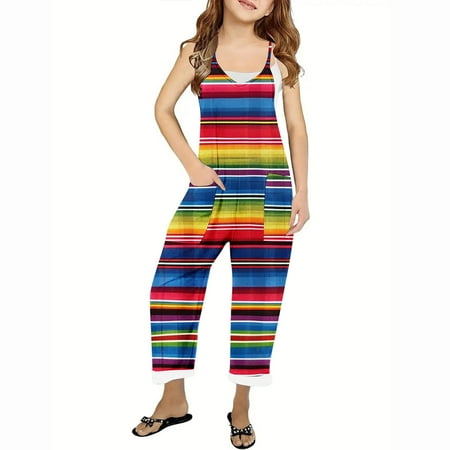 Fall/Winter Savings Clearance! 2024 AGkizg Baby Girls Clothes Toddlers Girls Casual Pants Girls Casual Jumpsuits Sleeveless Rompers Long Pants with Pockets for 5-14 Years Multicolor 130
Fall/Winter Savings Clearance! 2024 AGkizg Baby Girls Clothes Toddlers Girls Casual Pants Girls Casual Jumpsuits Sleeveless Rompers Long Pants with Pockets for 5-14 Years Multicolor 130