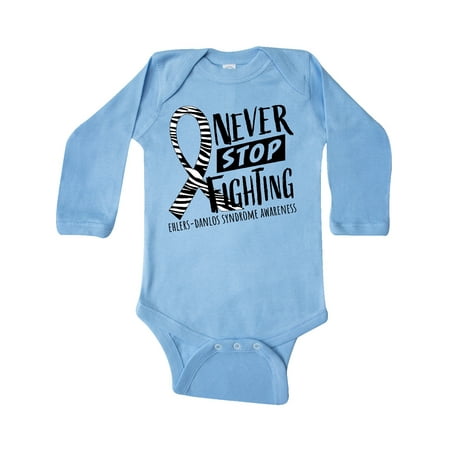 Inktastic Never Stop Fighting Ehlers-Danlos Syndrome Awareness Gift Baby Boy or Baby Girl Long Sleeve Bodysuit
Inktastic Never Stop Fighting Ehlers-Danlos Syndrome Awareness Gift Baby Boy or Baby Girl Long Sleeve Bodysuit