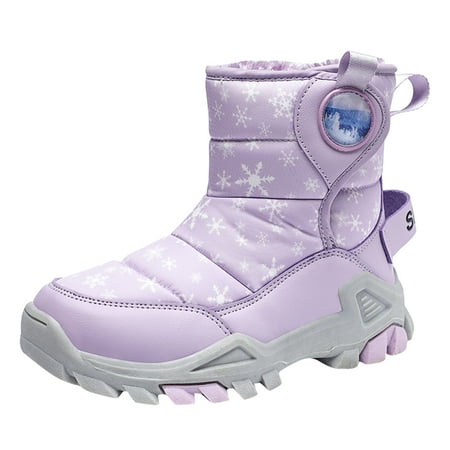B91xZ Baby Clothes For Girls Children Boots Snow Boots Girls Boys OutdoorBoots Waterproof Warm Boots With Cotton Snow Boots Leather Kids Boots Purple 13.5 Years
B91xZ Baby Clothes For Girls Children Boots Snow Boots Girls Boys OutdoorBoots Waterproof Warm Boots With Cotton Snow Boots Leather Kids Boots Purple 13.5 Years