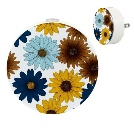 YZUOUZY Night Lights Plug into Wall Nightlight Bedside Lamps Set of 2 Chrysanthemum Tribute Yellow Flowers
YZUOUZY Night Lights Plug into Wall Nightlight Bedside Lamps Set of 2 Chrysanthemum Tribute Yellow Flowers