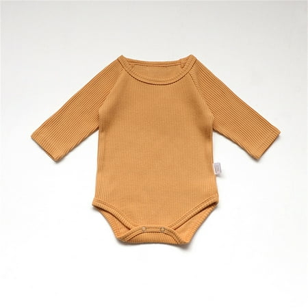 NIUREDLTD Baby Girls Boys Solid Ribbed Cotton Autumn Long Sleeve Romper Bodysuit Clothes
NIUREDLTD Baby Girls Boys Solid Ribbed Cotton Autumn Long Sleeve Romper Bodysuit Clothes