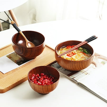 XingHD 1 Pc Salad Bowl Multi-purpose Thermal Insulation Wood Wooden Salad Bowl for Smoothies
XingHD 1 Pc Salad Bowl Multi-purpose Thermal Insulation Wood Wooden Salad Bowl for Smoothies