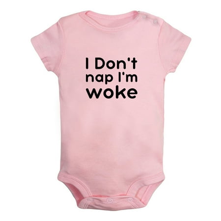 I Don t Nap I m Woke Funny Rompers For Babies Newborn Baby Unisex Bodysuits Infant Jumpsuits Toddler 0-24 Months Kids One-Piece Oufits
I Don t Nap I m Woke Funny Rompers For Babies Newborn Baby Unisex Bodysuits Infant Jumpsuits Toddler 0-24 Months Kids One-Piece Oufits