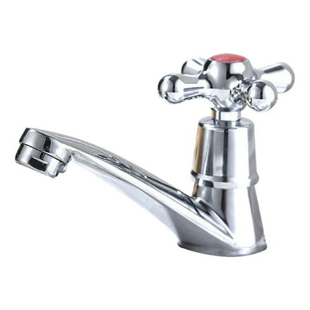 TOYMYTOY Lavabo Single Hole Cross Bibcock Alloy Water Faucet Basin Faucet Washbasin Basin Faucet(Red Drop Model)
TOYMYTOY Lavabo Single Hole Cross Bibcock Alloy Water Faucet Basin Faucet Washbasin Basin Faucet(Red Drop Model)