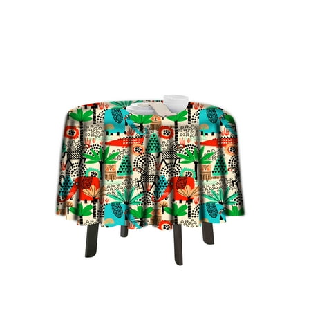 eloria Abstract Printed Round Table Cloth Resistant Washable Decorative Table Cover for Dining Table
eloria Abstract Printed Round Table Cloth Resistant Washable Decorative Table Cover for Dining Table