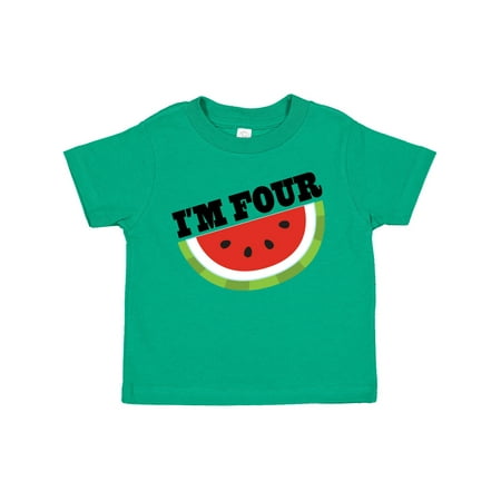 Inktastic I m Four 4th Birthday Watermelon Gift Toddler Boy or Toddler Girl T-Shirt
Inktastic I m Four 4th Birthday Watermelon Gift Toddler Boy or Toddler Girl T-Shirt