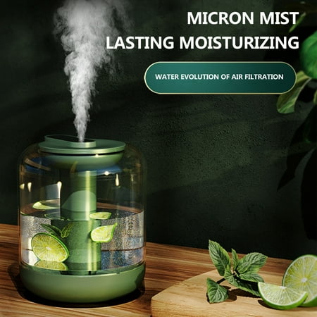 Large Capacity Night Light Flower And Fruit Air Humidifier Can Add Petal Lemon