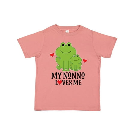 Inktastic My Nonno Loves Me Grandson Frog Gift Toddler Boy Girl T-Shirt 
Inktastic My Nonno Loves Me Grandson Frog Gift Toddler Boy Girl T-Shirt