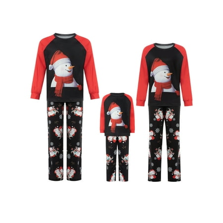 Thaisu Matching Family Pajamas Sets Christmas PJ s with Xmas Snowman Printed Long Sleeve Tee and Pants Loungewear
Thaisu Matching Family Pajamas Sets Christmas PJ s with Xmas Snowman Printed Long Sleeve Tee and Pants Loungewear