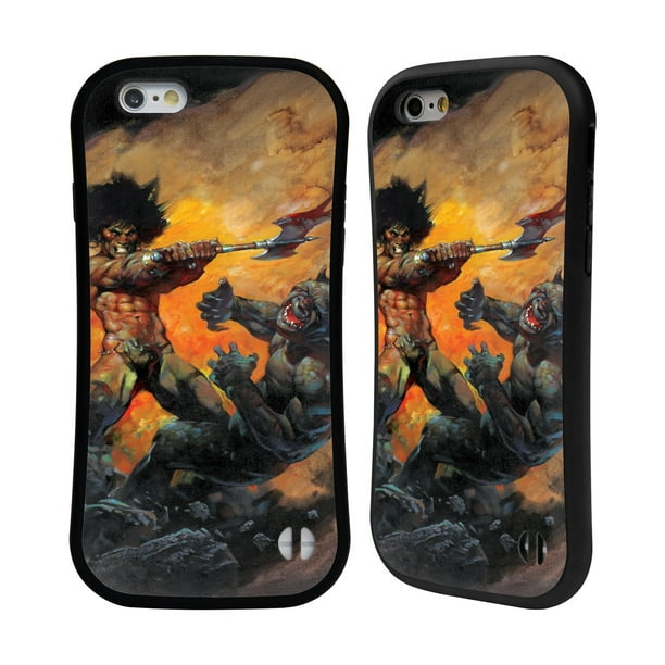 OFFICIAL FRANK FRAZETTA MEDIEVAL FANTASY HYBRID CASE FOR APPLE IPHONES PHONES