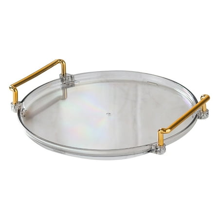 Serving Tray with Handles Vanity Tray for Toilet Dresser Kitchen Table Organizer gray
Serving Tray with Handles Vanity Tray for Toilet Dresser Kitchen Table Organizer gray