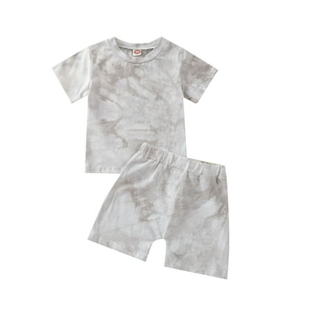 QWERTYU Infant Baby Toddler Child Children Kids Short Sleeve Clothing Set Summer Outfits T Shirts and Shorts Set for Boy 6M-5Y
QWERTYU Infant Baby Toddler Child Children Kids Short Sleeve Clothing Set Summer Outfits T Shirts and Shorts Set for Boy 6M-5Y