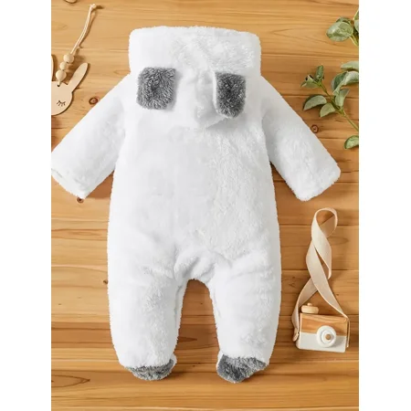 Baby Jumpsuit Newborn Baby Cute Ear Jumpsuit Newborn Warm Hooded Footed Bodysuit Outerwear Baby Clothes
Baby Jumpsuit Newborn Baby Cute Ear Jumpsuit Newborn Warm Hooded Footed Bodysuit Outerwear Baby Clothes
