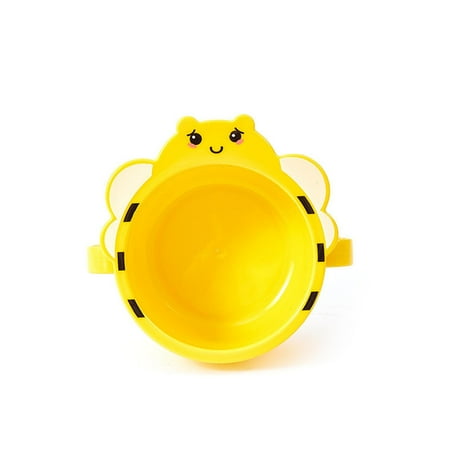 Household Cartoon Baby Anti-fall Food Grade Kindergarten Food Supplement Bowl