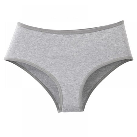 Women s Cotton Bikini Panties High-Cut Full Coverage Stretch Cool Underwear for Women