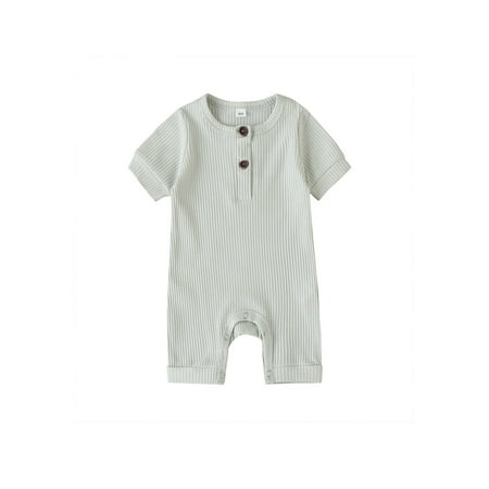 Toddler Infant Baby Boys Girls Short Sleeve Buttons Romper Jumpsuit Bodysuit Summer Pajamas
Toddler Infant Baby Boys Girls Short Sleeve Buttons Romper Jumpsuit Bodysuit Summer Pajamas