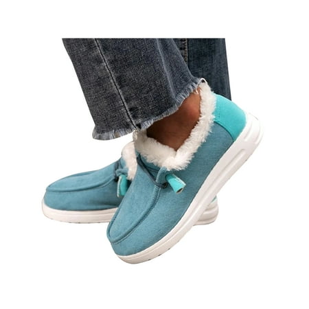 Rockomi Ladies Ankle Bootie Plush Lined Snow Boots Slip On Winter Boot Womens Resistant Non-Slip Comfort Booties Casual Round Toe Warm Shoes Light Blue 5.5
Rockomi Ladies Ankle Bootie Plush Lined Snow Boots Slip On Winter Boot Womens Resistant Non-Slip Comfort Booties Casual Round Toe Warm Shoes Light Blue 5.5