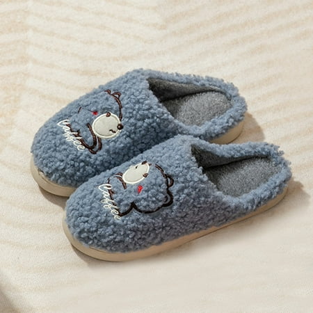Cathalem Mens Slippers Size 15-16 Big And Tall Couple Men s Winter Indoor Home Plus Velvet Warm Men s Slippers Size 9 1/2 Or 9-10 Navy 9.5
Cathalem Mens Slippers Size 15-16 Big And Tall Couple Men s Winter Indoor Home Plus Velvet Warm Men s Slippers Size 9 1/2 Or 9-10 Navy 9.5