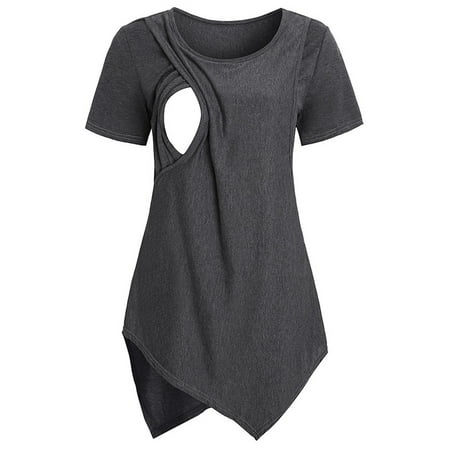 Enjiwell Pregnant Women s Marternity Breastfeeding Short Sleeve O Neck T-shirt Tops
Enjiwell Pregnant Women s Marternity Breastfeeding Short Sleeve O Neck T-shirt Tops