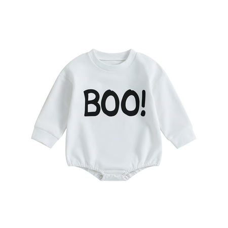 Wallarenear Baby Girl Boy Halloween Romper Pumpkin Ghost Sweatshirt Onesie Bubble Bodysuit
Wallarenear Baby Girl Boy Halloween Romper Pumpkin Ghost Sweatshirt Onesie Bubble Bodysuit