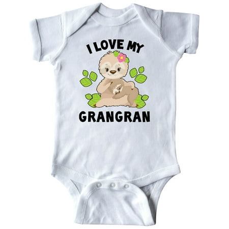 Inktastic Cute Sloth I Love My Grangran with Green Leaves Gift Baby Boy or Baby Girl Bodysuit
Inktastic Cute Sloth I Love My Grangran with Green Leaves Gift Baby Boy or Baby Girl Bodysuit
