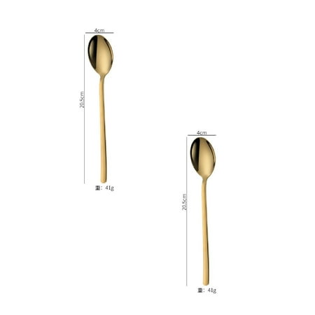 Spoon Gold Plated Stainless Steel Spoons Mini Teaspoons Set For Coffee Sugar Desser
Spoon Gold Plated Stainless Steel Spoons Mini Teaspoons Set For Coffee Sugar Desser