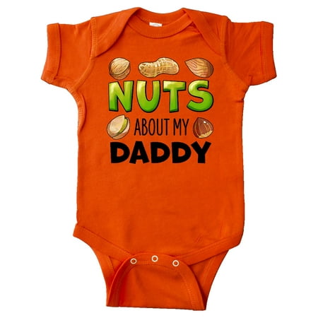 Inktastic Nuts About My Daddy Peanut Almond Pistachio Gift Baby Boy or Baby Girl Bodysuit
Inktastic Nuts About My Daddy Peanut Almond Pistachio Gift Baby Boy or Baby Girl Bodysuit