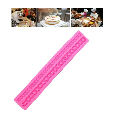 Shangqer Cake Mold DIY Decorative Silicone Bag Chain Shape Fondant Cake Border Decorating Tools for Kitchen
Shangqer Cake Mold DIY Decorative Silicone Bag Chain Shape Fondant Cake Border Decorating Tools for Kitchen