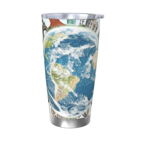 Qekee World Travel Print 20OZ Car Cup Stainless Steel Vacuum Insulated Tumbler Tumbler Cup With Lid And Straw Travel Coffee Mug-Without Straw
Qekee World Travel Print 20OZ Car Cup Stainless Steel Vacuum Insulated Tumbler Tumbler Cup With Lid And Straw Travel Coffee Mug-Without Straw