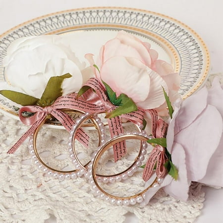Handmade Champagne Rose Napkin Rings for Home Kitchen Dinner Parties Picnics Weddings Buffet Table Flower Artisan Round
Handmade Champagne Rose Napkin Rings for Home Kitchen Dinner Parties Picnics Weddings Buffet Table Flower Artisan Round