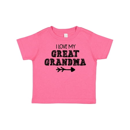 Inktastic I Love My Great Grandma with Arrow Gift Toddler Boy or Toddler Girl T-Shirt
Inktastic I Love My Great Grandma with Arrow Gift Toddler Boy or Toddler Girl T-Shirt