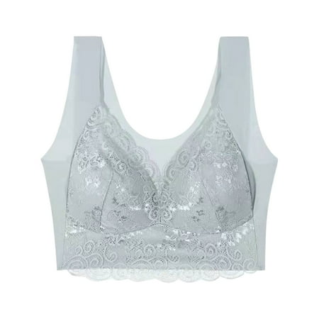 CAICJ98 Lingerie for Women Women Fashionable Solid Color Flower Lace Trackless Gathering Sports Underwear Pack Bras for Women (Grey 3XL)
CAICJ98 Lingerie for Women Women Fashionable Solid Color Flower Lace Trackless Gathering Sports Underwear Pack Bras for Women (Grey 3XL)