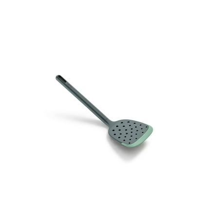 Lekue Silicone Slotted Spatula Green