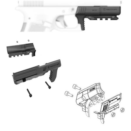 Recover GR21 Accessory Rail Adapter For G20 & G21 (Gen 1 & 2)