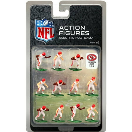 Kansas City Chiefs White Uniform NFL Action Figure Set