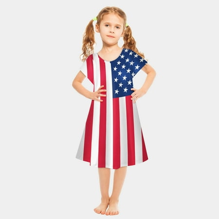 Summer Savings Clearance 2023! Loopsun Toddler Dress 4th of July Star Printing Crew Neck Short Sleeve Fashion Cute Midi Dress Dark Blue
Summer Savings Clearance 2023! Loopsun Toddler Dress 4th of July Star Printing Crew Neck Short Sleeve Fashion Cute Midi Dress Dark Blue