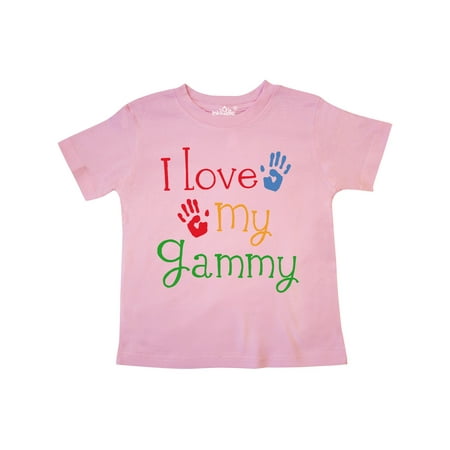 Inktastic I Love My Gammy Gift Toddler Boy or Toddler Girl T-Shirt