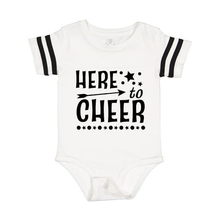 Inktastic Here to Cheer- Cheerleading with Arrow and Stars Gift Baby Boy or Baby Girl Bodysuit
Inktastic Here to Cheer- Cheerleading with Arrow and Stars Gift Baby Boy or Baby Girl Bodysuit