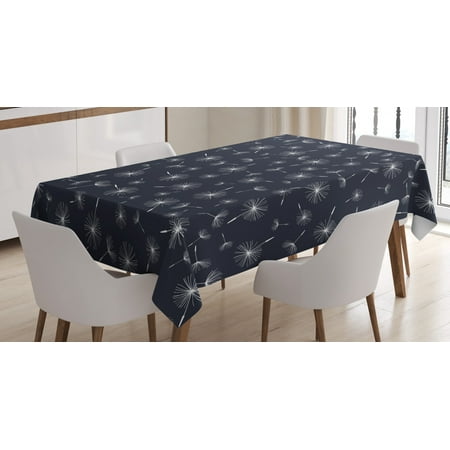 Dandelion Tablecloth Abstract Floral Background Flourishing Nature Romantic Botanical Arrangement Rectangular Table Cover for Dining Room Kitchen 52 X 70 Inches Indigo White by Ambesonne
Dandelion Tablecloth Abstract Floral Background Flourishing Nature Romantic Botanical Arrangement Rectangular Table Cover for Dining Room Kitchen 52 X 70 Inches Indigo White by Ambesonne