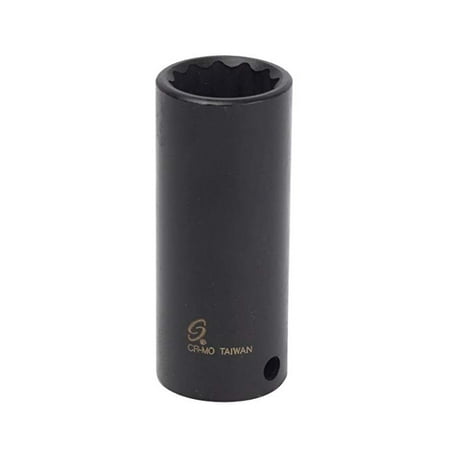 Sunex Tools 368217 - 3/8 Drive 17MM 12 Point Deep Impact Socket