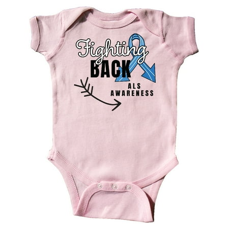 Inktastic ALS Awareness Fighting Back Gift Baby Boy or Baby Girl Bodysuit 
Inktastic ALS Awareness Fighting Back Gift Baby Boy or Baby Girl Bodysuit